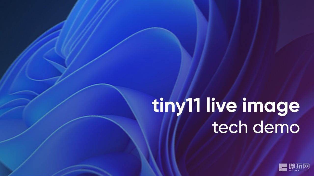 Tiny11 开发者新作 Live11：首个 Win11 Live DVD